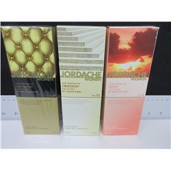 3 New Eau De Parfum for Women / lady million-glow-obsession by Jordache