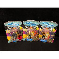 STAR TREK THE NEXT GENERATION ACTION FIGURES LOT