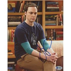 Jim Parsons Signed "The Big Bang Theory" 8x10 Photo (Beckett COA)