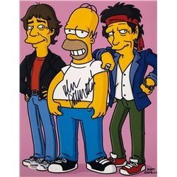 Dan Castellaneta Signed "The Simpsons" 11x14 Photo (PSA COA)