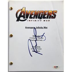 Robert Downey Jr. Signed "Avengers: Infinity War" Full Movie Script (PSA COA)