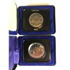 Image 1 : 1972 CANADA VOYAGEUR DOLLAR PROOF-LIKE COIN X 2