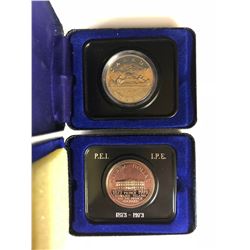 CANADIAN DOLLAR COIN LOT (1975/ 1973 PEI)