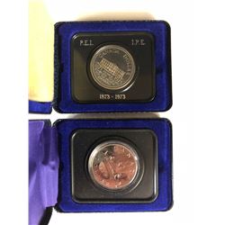 CANADIAN DOLLAR COIN LOT (1975/ 1973 PEI)