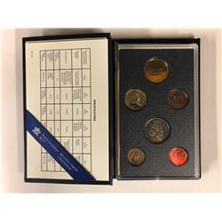 1988 Royal Canadian Mint 6 Piece Proof Like Coin Set