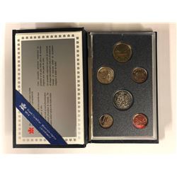 1988 Royal Canadian Mint 6 Piece Proof Like Coin Set