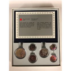 1986 ROYAL CANADIAN MINT 6 PIECE SPECIMEN COIN SET