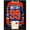 Image 1 : WAYNE GRETZKY AUTOGRAPHED OILERS HOCKEY JERSEY (JSA LOA)