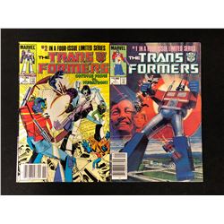 TRANSFORMERS COMIC BOOK LOT #1/ #2 (MARVEL COMICS)