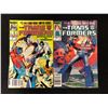 Image 1 : TRANSFORMERS COMIC BOOK LOT #1/ #2 (MARVEL COMICS)