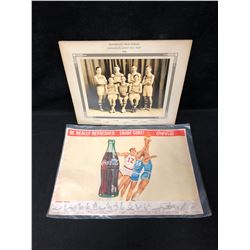 VINTAGE BASKETBALL MEMORABILIA LOT