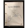 Image 1 : SOPHIE TURNER SIGNED GAME OF THRONES SCRIPT W/ BECKETT COA