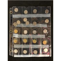 1940'S CANADIAN NICKELS LOT