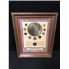 Image 1 : PRE DECIMAL COINAGE OF QUEEN ELIZABETH II FRAMED DISPLAY
