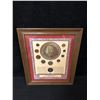 Image 1 : COINS OF KING GEORGE VI FRAMED DISPLAY