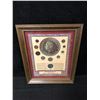 Image 1 : COINS OF KING GEORGE VI FRAMED DISPLAY