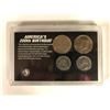 Image 2 : AMERICA'S 200TH BIRTHDAY COIN SET (WASHINGTON QUARTER/ KENNEDY HALF DOLLAR)