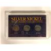 Image 1 : SILVER NICKEL MINT MARK COLLECTIONS