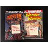 Image 1 : MARVEL ESSENTIAL DAREDEVIL/ SHOWCASE WONDER WOMAN VOLUME 1 GRAPHIC NOVELS LOT