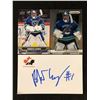 Image 1 : ROBERTO LUONGO AUTOGRAPHED INDEX CARD