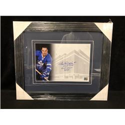 RED KELLY SIGNED 16" X 20" FRAMED COLOR PHOTO W/ COA