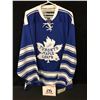 Image 1 : WENDEL CLARK SIGNED MAPLE LEAFS HOCKEY JERSEY W/ COA
