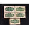 Image 2 : 1923 DOMINION OF CANADA TWENTY FIVE CENT SHINPLASTERS LOT
