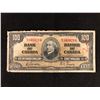 Image 1 : 1937 ONE HUNDRED DOLLAR CANADIAN BANKNOTE