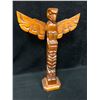 Image 1 : 20" NATIVE ART TOTEM POLE (MADE BY ERNIE HENDERSON, CAMPBELL RIVER BC)