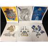 Image 1 : NATIVE ART PRINT LOT ( ARTIST HUBERT BILLY)