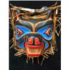 Image 3 : HAND CARVED NATIVE ART MASK "BEAR" BY ANDY WESLEY (TCU-ECH) 14" X 16"