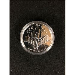 2000 Canada Voyage of Discovery BU Silver Dollar