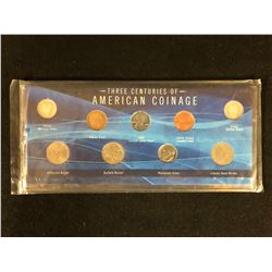 THREE CENTURIES OF AMERICAN COINAGE