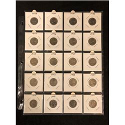 1939-58 JEFFERSON NICKELS