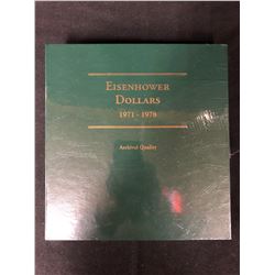 EISENHOWER DOLLARS (1971-1978) **BINDER ONLY**