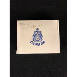 1971 BRITISH COLUMBIA SILVER DOLLAR