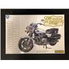 Image 1 : AOSHIMA 1/12TH SCALE KAWASAKI POLICE 1000 NAKED BIKE UNASSEMBLED MODEL KIT