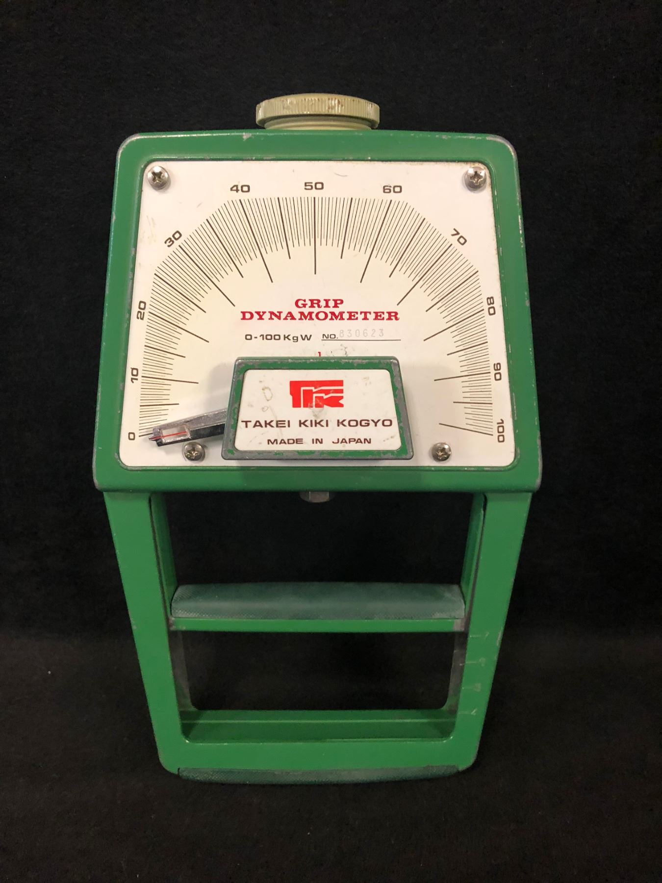 Japanese Dynamometer 1960'S GRIP STRENGTH TEST DYNAMETER (TAKEI KIKI KOGYO) MADE IN JAPAN