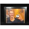 Image 1 : TYLER MYERS SIGNED 12" X 14" FRAMED PHOTO (1ST NHL GOAL)