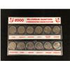 Image 1 : 2000 MILLENNIUM QUARTERS COMMEMORATING CANADA'S FUTURE