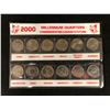 Image 2 : 2000 MILLENNIUM QUARTERS COMMEMORATING CANADA'S FUTURE