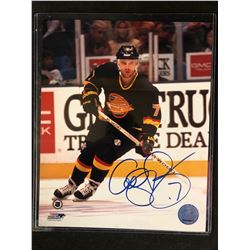 CLIFF RONNING SIGNED 8  X 10  COLOR PHOTO