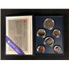 Image 1 : 1987 ROYAL CANADIAN MINT 6 PIECE SPECIMEN COIN SET