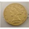 Image 1 : 1881 $5 GOLD COIN