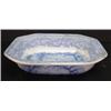 Image 2 : SMALL BLUE TRANSFERWARE BOWL