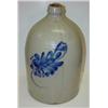 Image 1 : BLUE DECORATED STONEWARE JUG