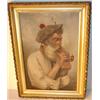 Image 1 : OIL PAINTING OF GENTLEMAN WITH PIPE