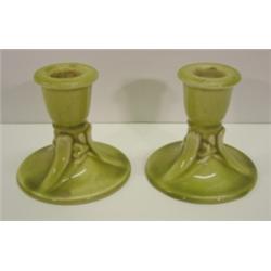 PR. OF 1946 ROOKWOOD CANDLEHOLDERS