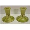 Image 1 : PR. OF 1946 ROOKWOOD CANDLEHOLDERS
