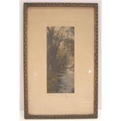 FRAMED WALLACE NUTTING PRINT
